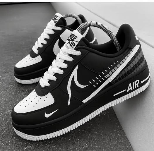 Custom Sneaker Black Maroon
