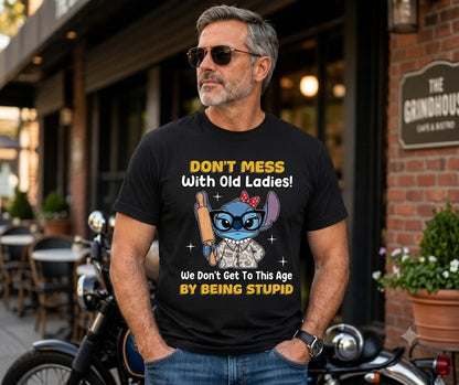 Disney|Stitch - DON'T MESS With Old Ladies!