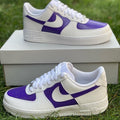 Purple Smooth Custom Air Force 1