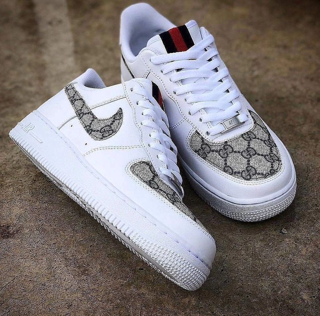 Guci Logo Custom Air Force 1