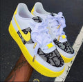 Dioor Logo Gold Custom Air Force 1