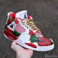 Red Rose Green Custom Air Force 1