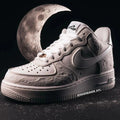 Moon Surface Shaped Custom Air Force 1