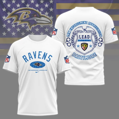 Baltimore Ravens | Premium Law Appreciation Month 3D Shirt NY