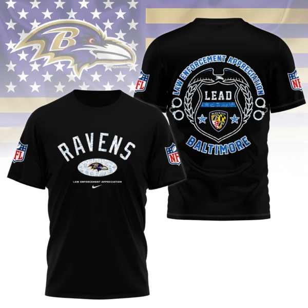 Baltimore Ravens | Premium Law Appreciation Month 3D Shirt NY