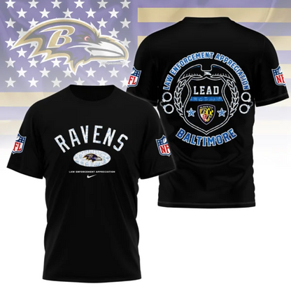 Baltimore Ravens | Premium Law Appreciation Month 3D Shirt NY
