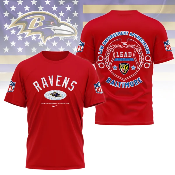 Baltimore Ravens | Premium Law Appreciation Month 3D Shirt NY