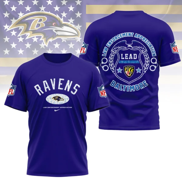 Baltimore Ravens | Premium Law Appreciation Month 3D Shirt NY
