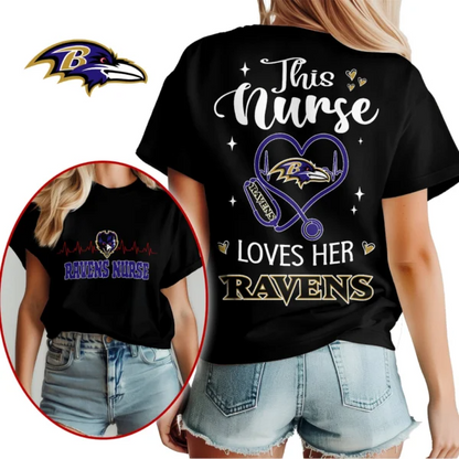 Baltimore Ravens | Premium Nurse Appreciation Month Women’s Shirt NY