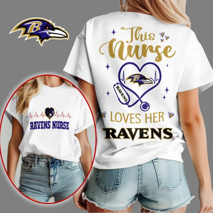 Baltimore Ravens | Premium Nurse Appreciation Month Women’s Shirt NY