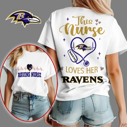 Baltimore Ravens | Premium Nurse Appreciation Month Women’s Shirt NY