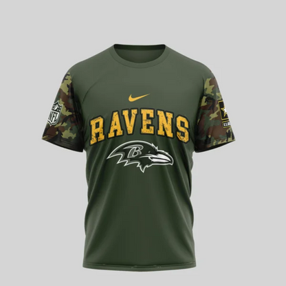 Baltimore Ravens | Premium U.S.Army 3D Shirt TD