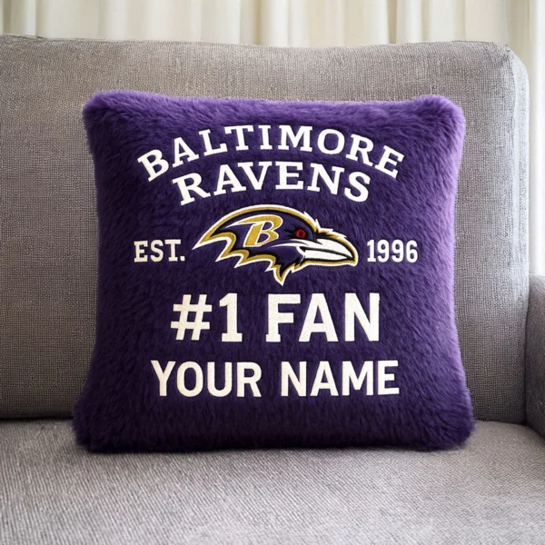 Baltimore Ravens | Premium Custom Decorative Pillow TD