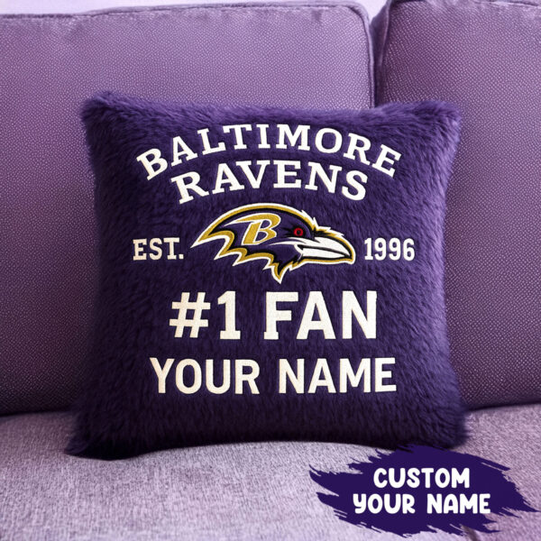 Baltimore Ravens | Premium Custom Decorative Pillow TD