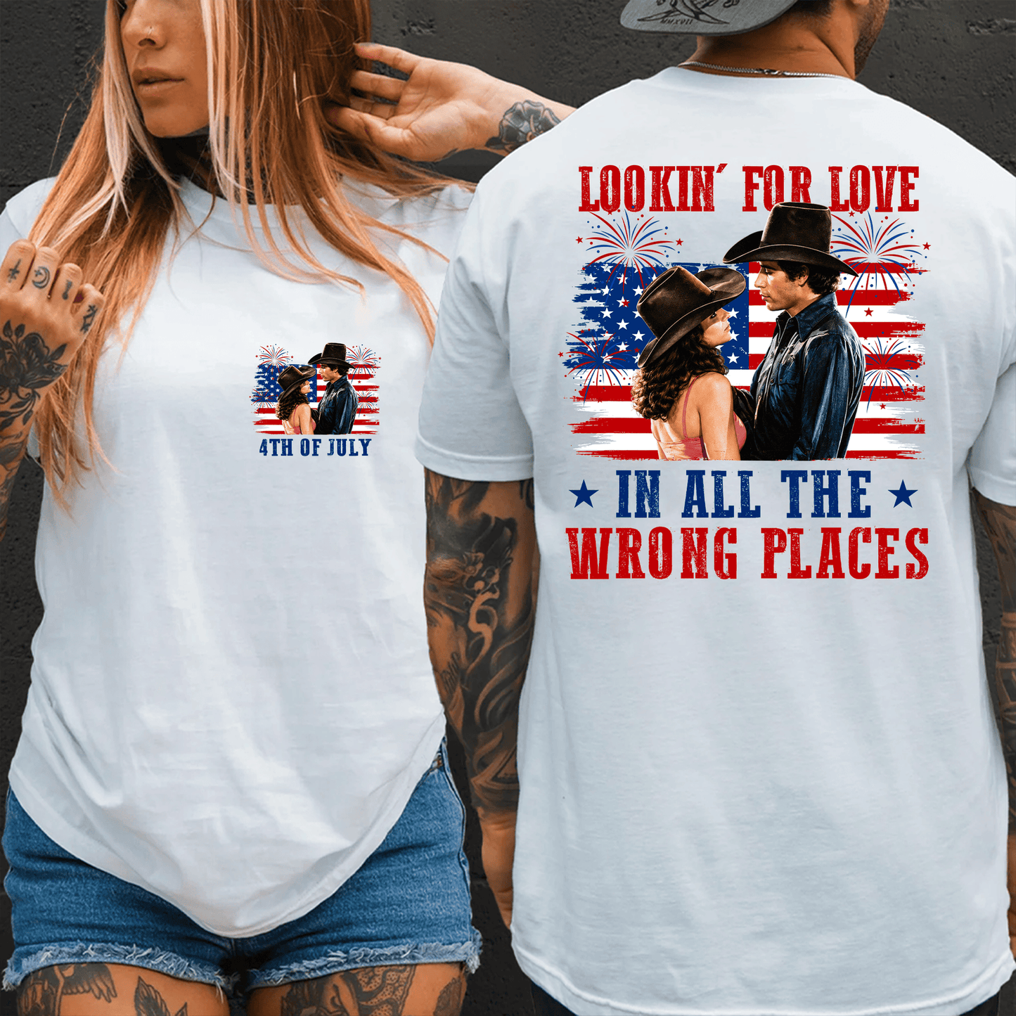 Urban Cowboy|Gilley's - Bud And Sissy ver 4th Of July