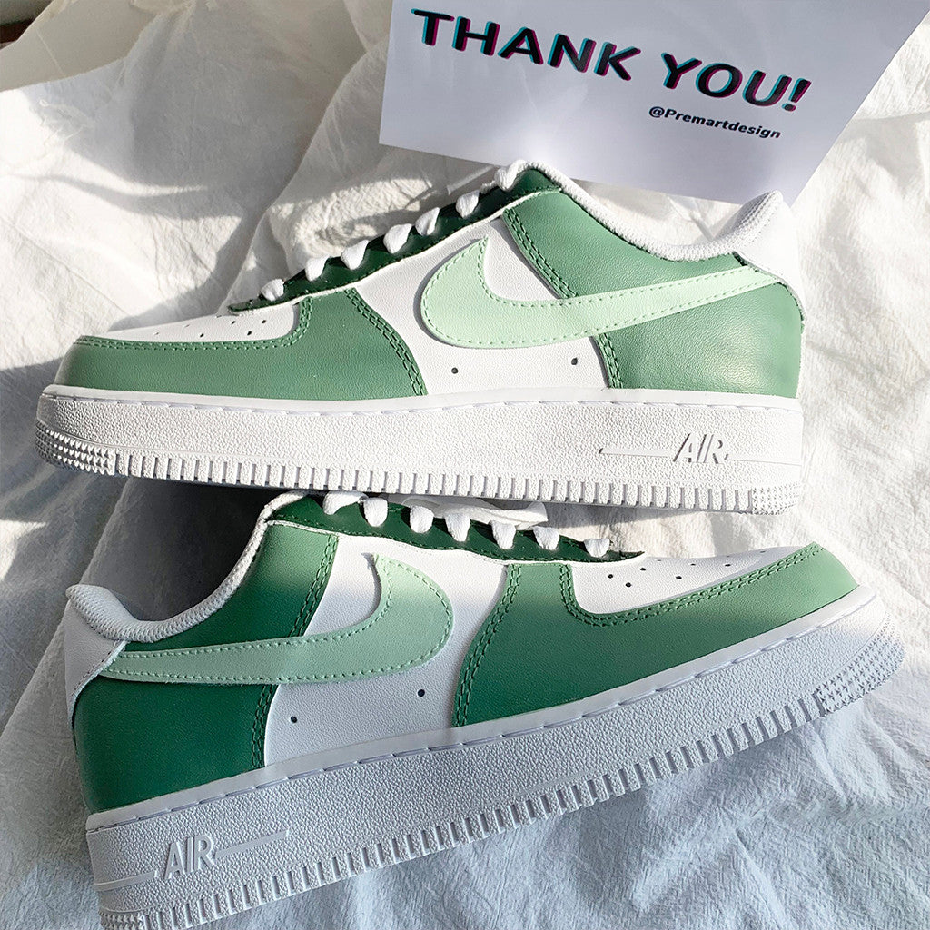 Custom Sneaker Sage Green