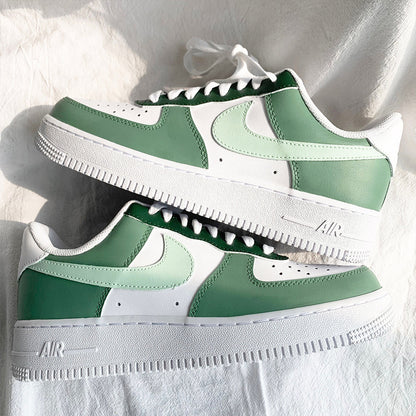 Custom Sneaker Sage Green
