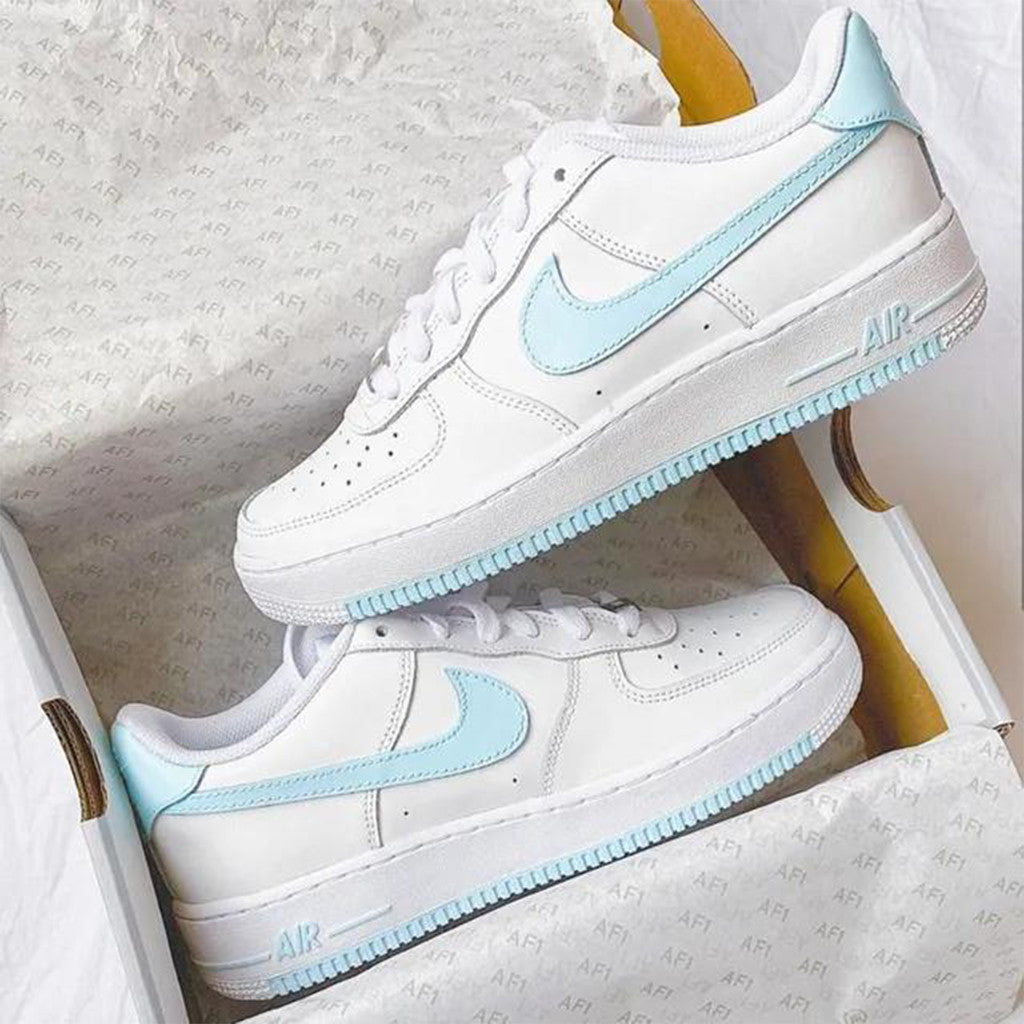Custom Sneaker Baby Blue