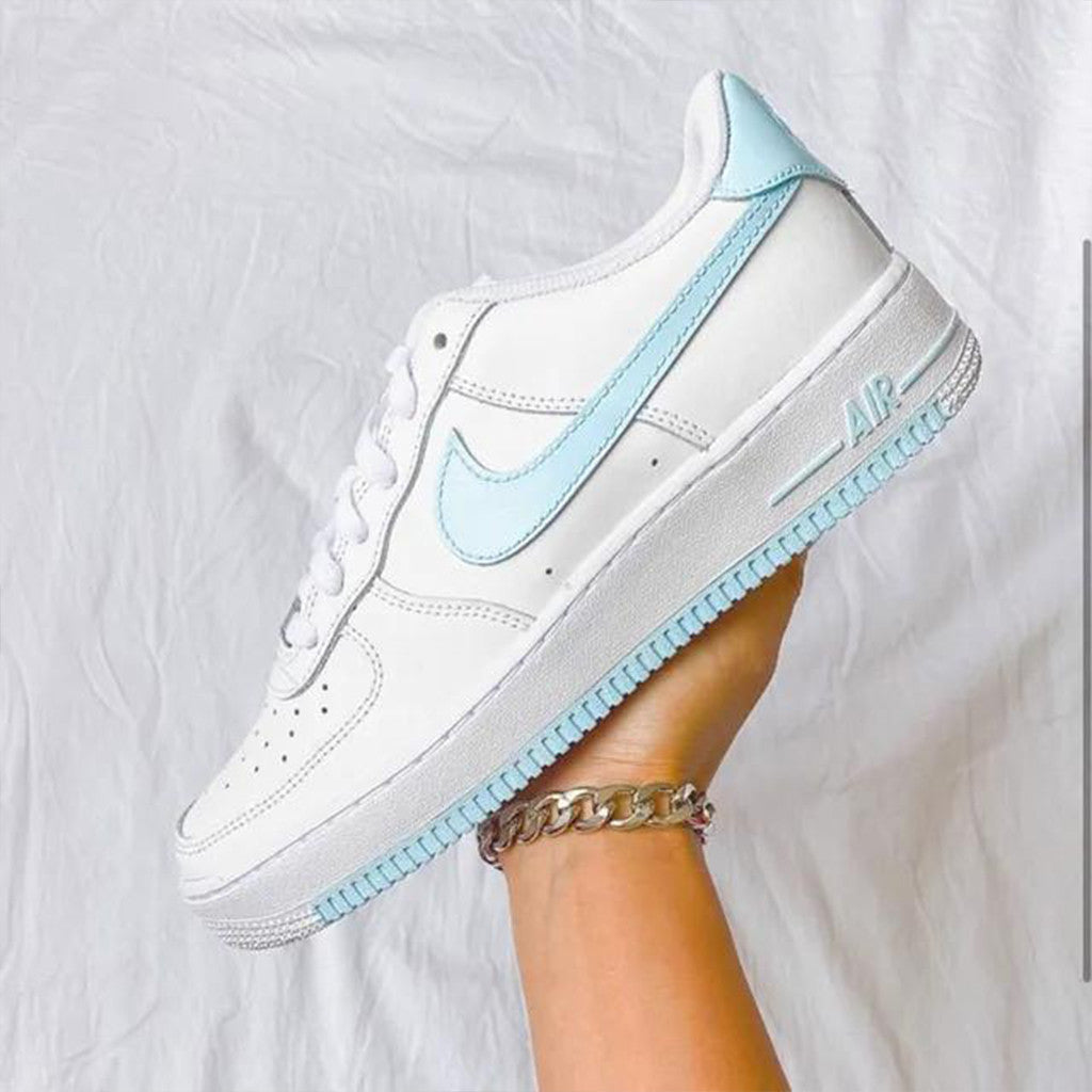 Custom Sneaker Baby Blue