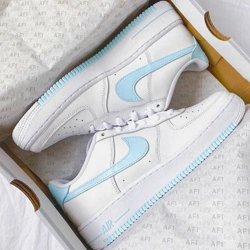 Custom Sneaker Baby Blue