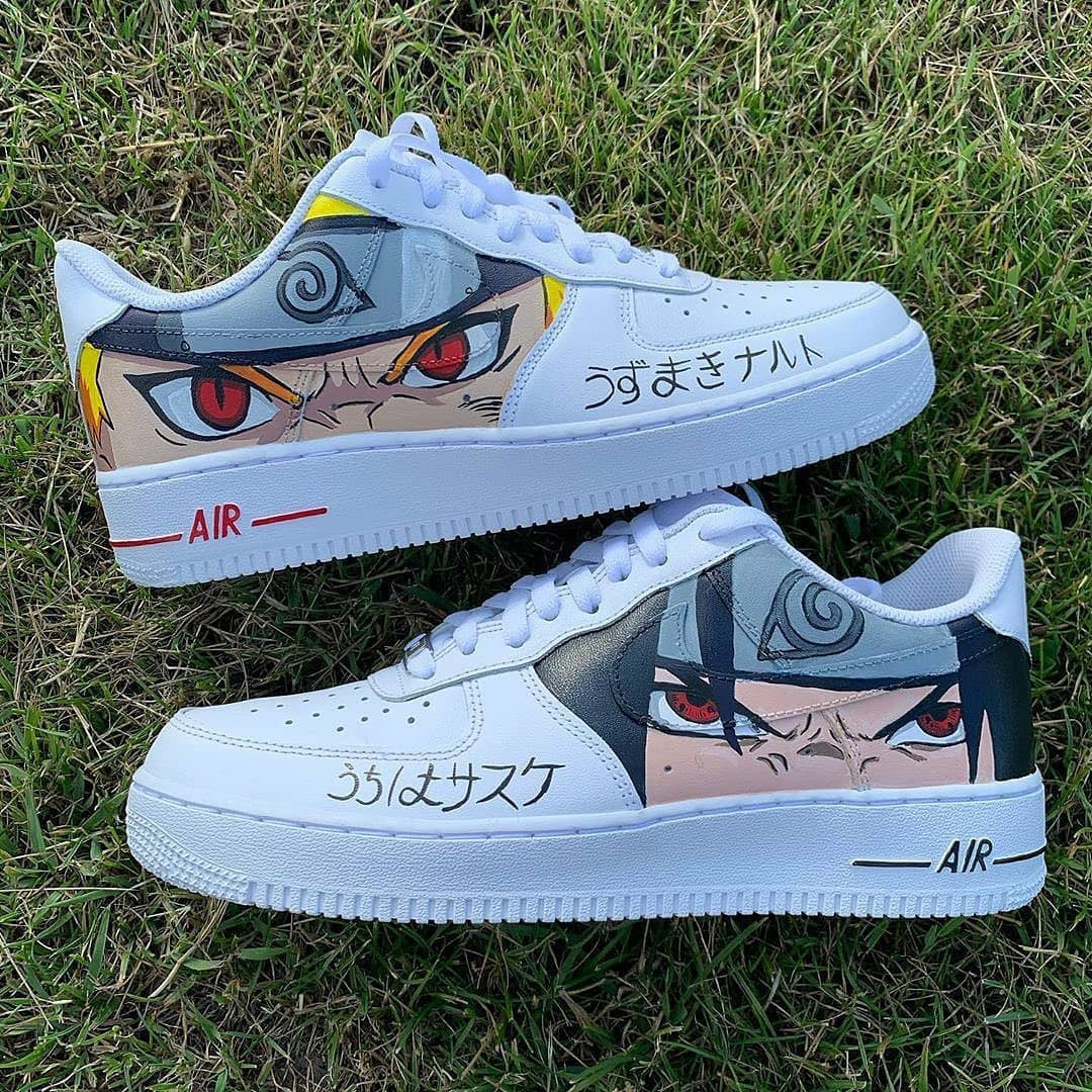 Custom Sneaker NARUTO vs SASUKE
