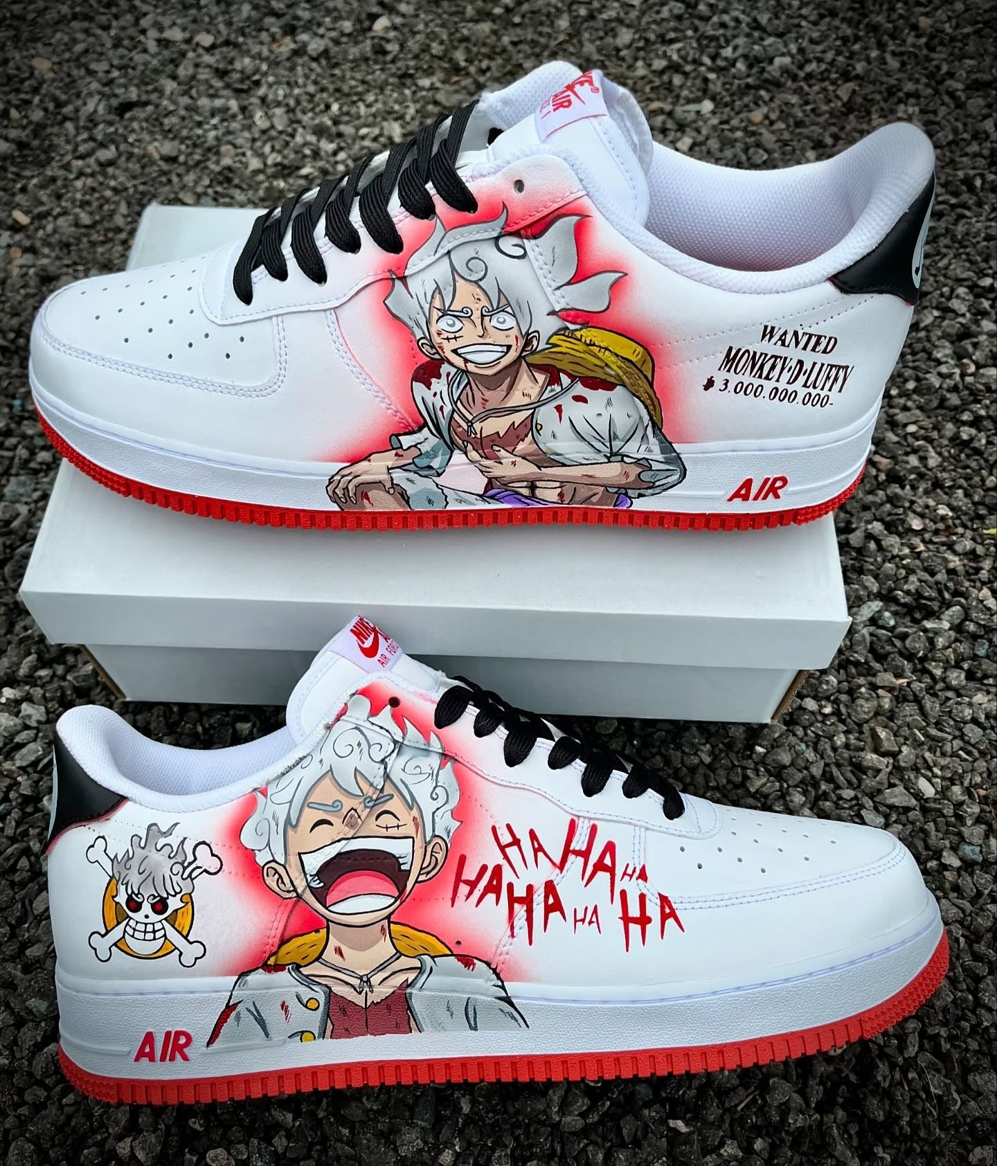 Custom Sneaker Luffy inspired