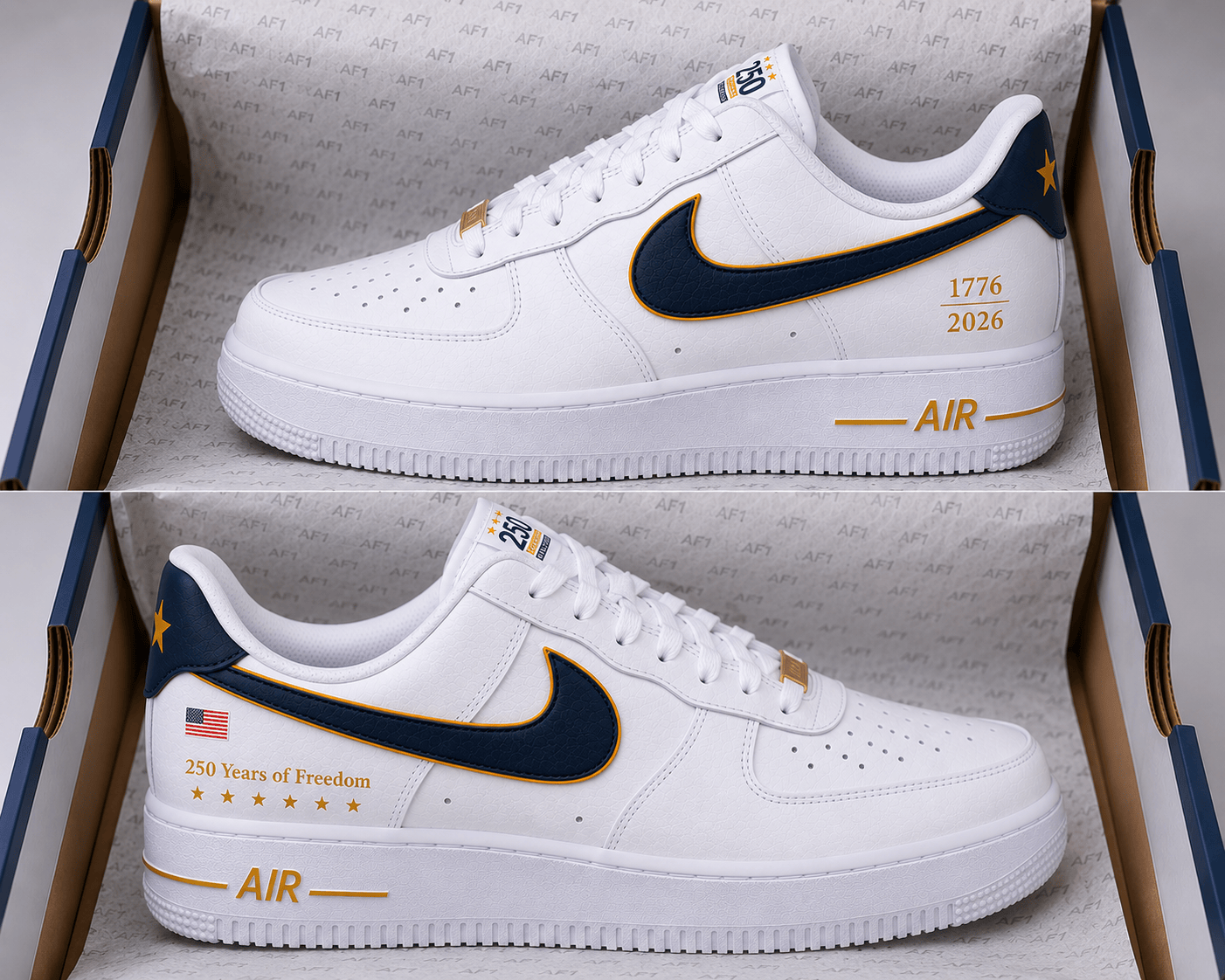 Custom Sneaker America 250