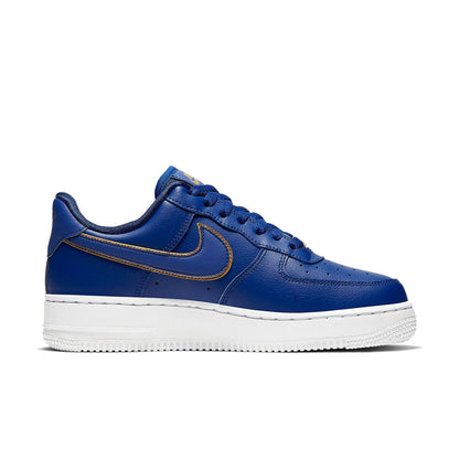 Custom Sneaker Low ‘Blue Gold Swoosh