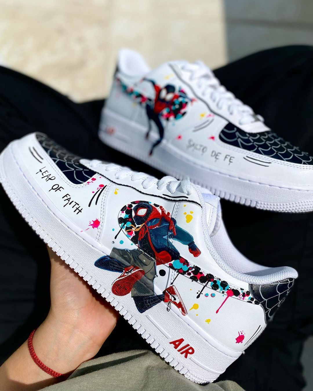 Custom Sneaker Spiderman OF