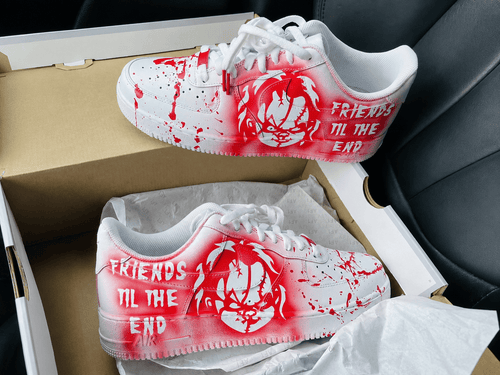 Custom Sneaker Red FTTE