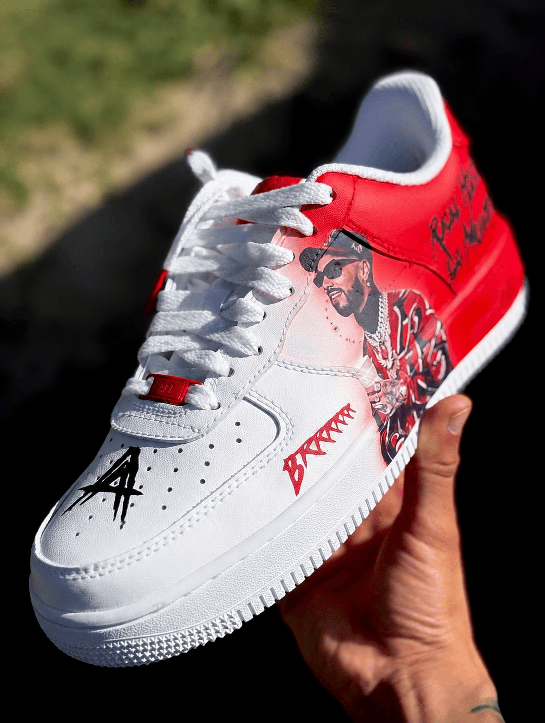 Custom Sneaker Anuel AA Tenis