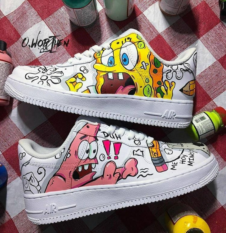 Custom Sneaker Spongebob