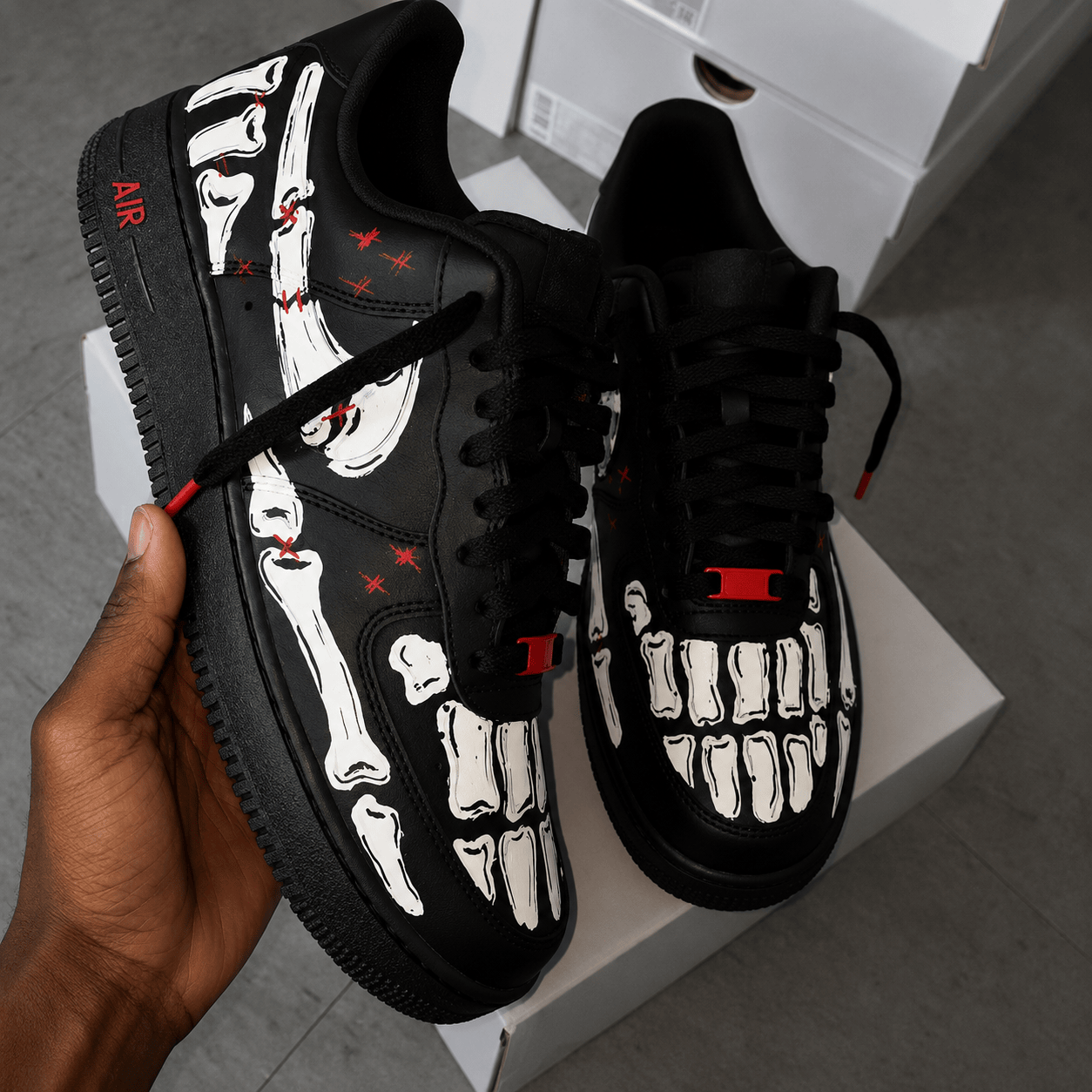 Custom Sneaker Skeleton