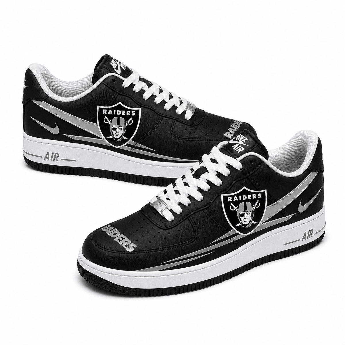 Custom Sneaker Las Vegas Raiders
