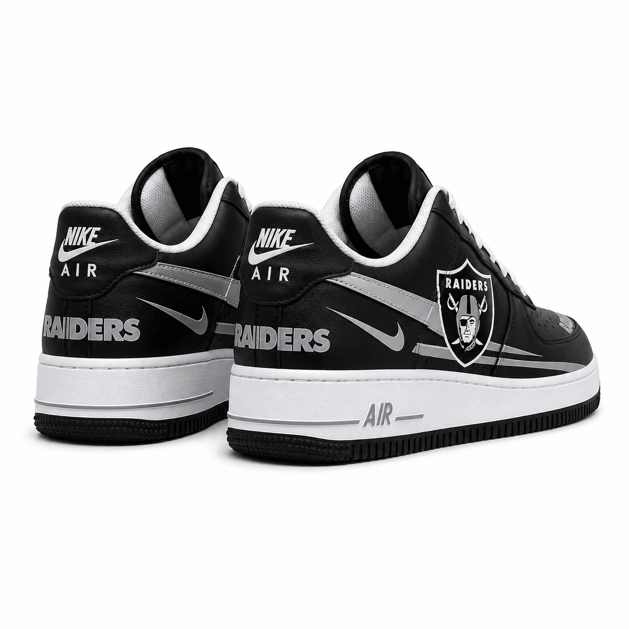 Custom Sneaker Las Vegas Raiders