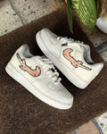 Thick Lace Retro Design Cactus Logo Custom Air Force 1
