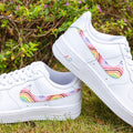 Rainbow Swirl Custom Air Force 1