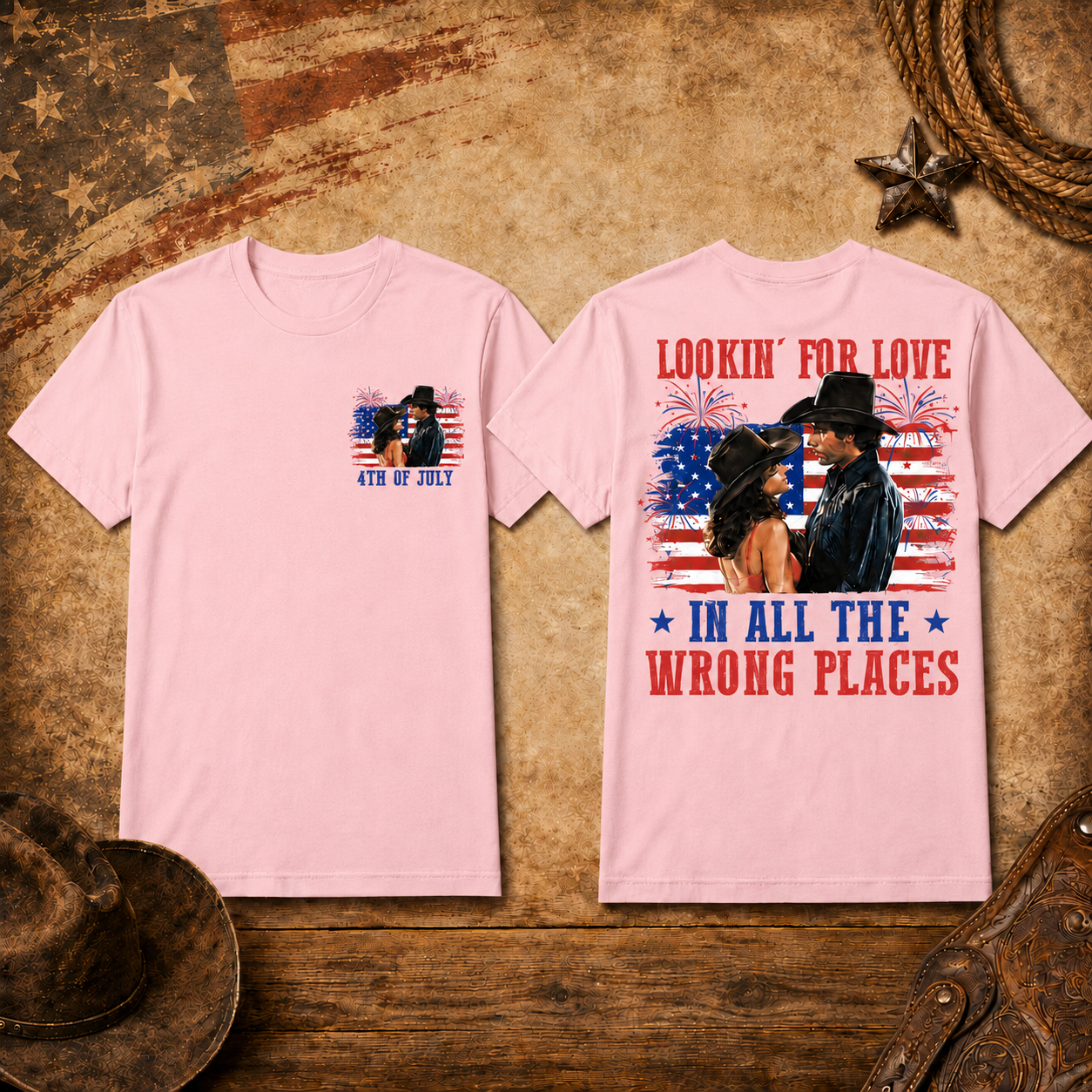 Urban Cowboy|Gilley's - Bud And Sissy ver 4th Of July