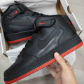 Two-color Red Black Custom Air Force 1