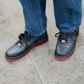 Low Black Hot Red Custom Air Force 1