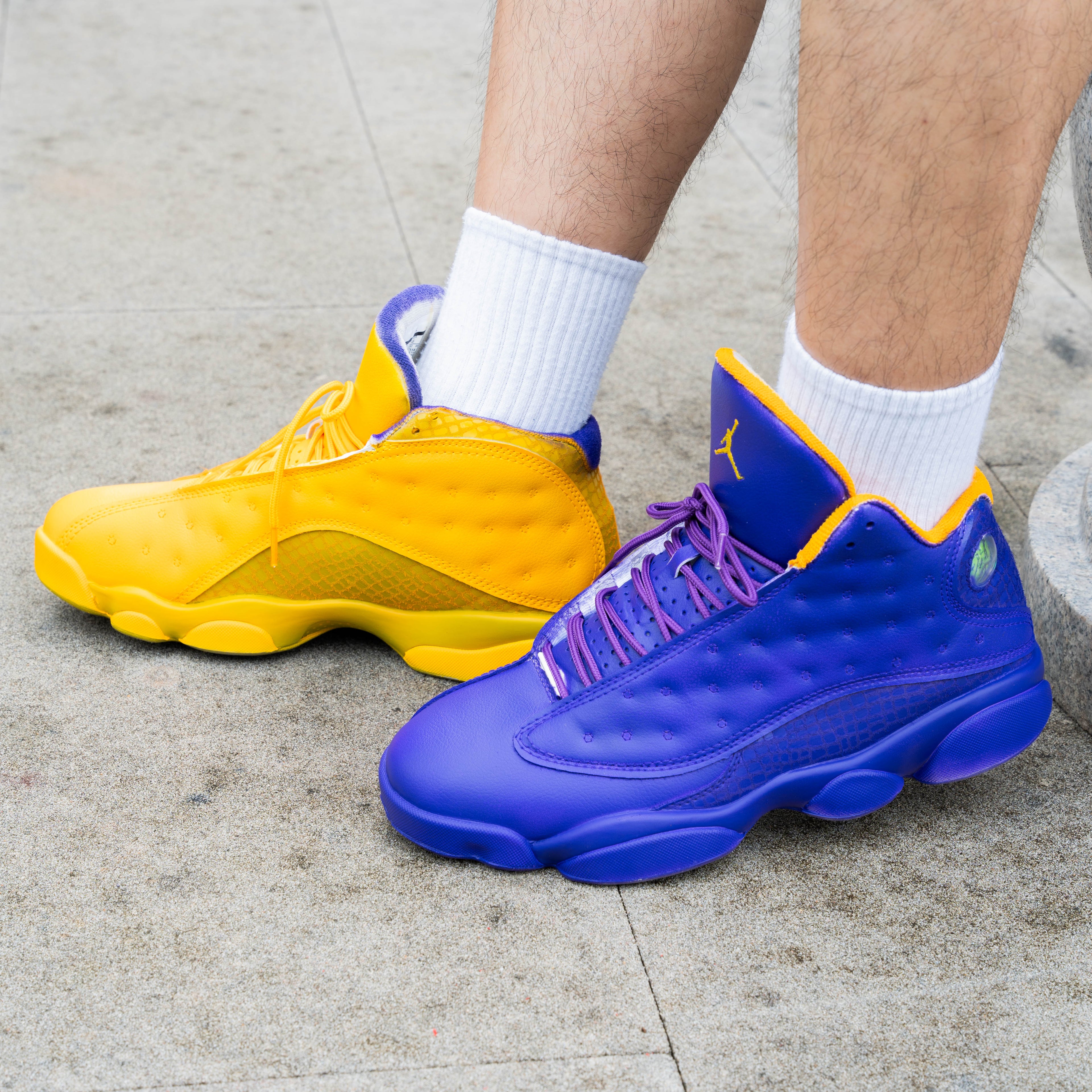 Violet Lemon Custom Air Jorden 13