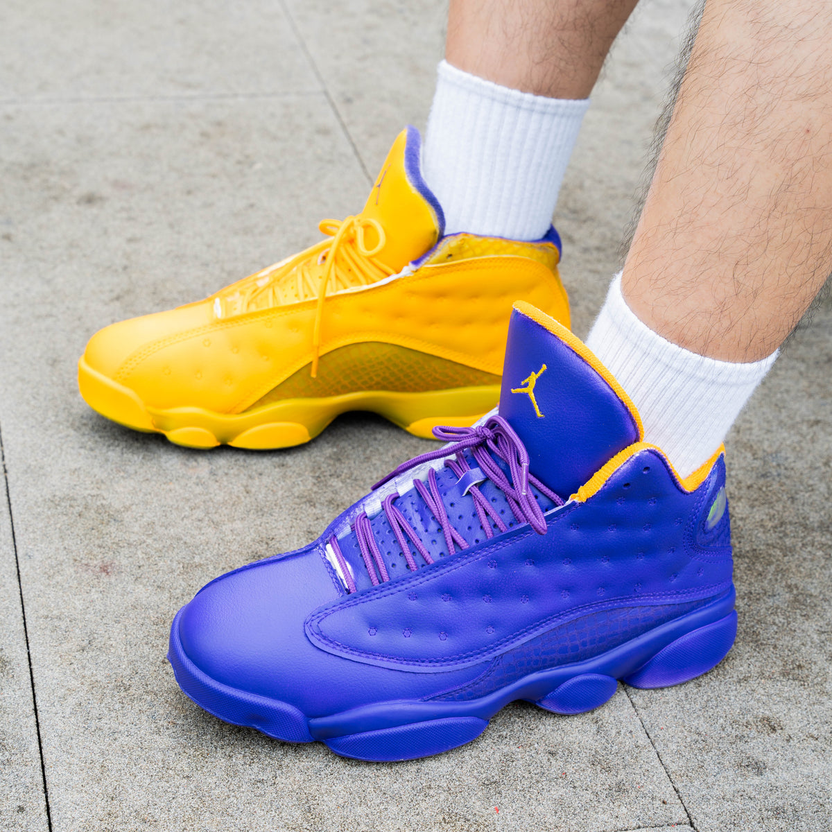 Purple Lemon Custom Air Jorden 13