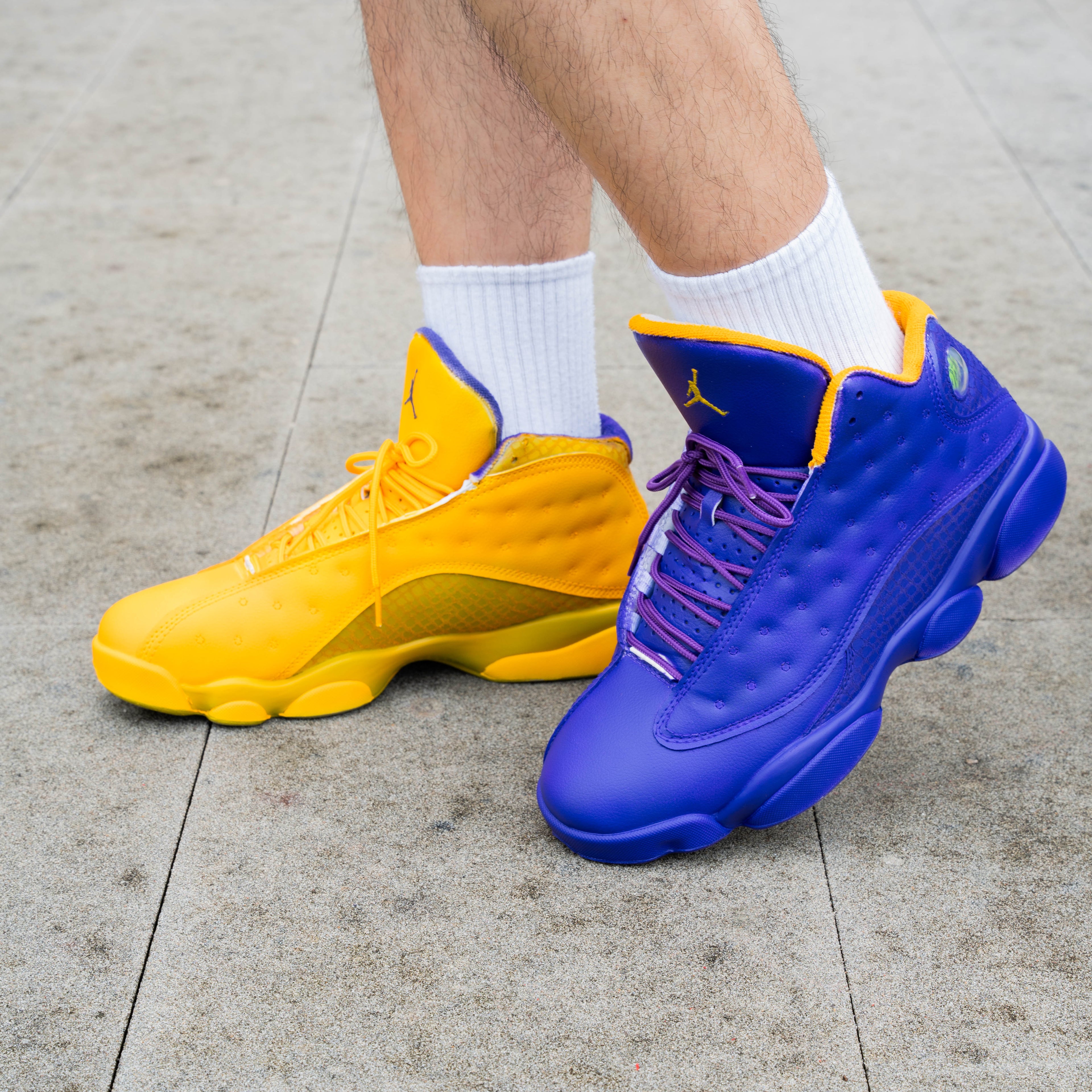 Loyal Light Lemon Custom Air Jorden 13