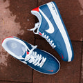 Sea Blue White Custom Air Force 1
