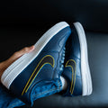Gold Black Blue Custom Air Force 1