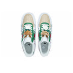 Green Leaf Christmas Xmas Gift Sneakers Custom Air Force 1