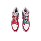 Red Green Christmas Xmas Gift Sneakers Custom Air Force 1