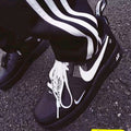 Pure Black Custom Air Force 1