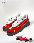 Car Color Blue Yellow Red Custom Air Force 1
