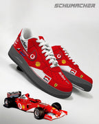 Car Color Blue Yellow Red Custom Air Force 1